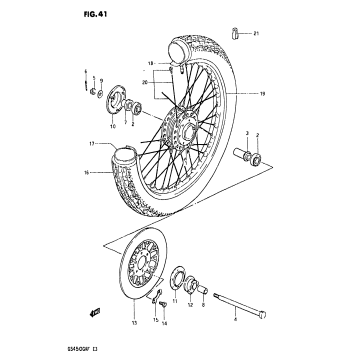 FRONT WHEEL