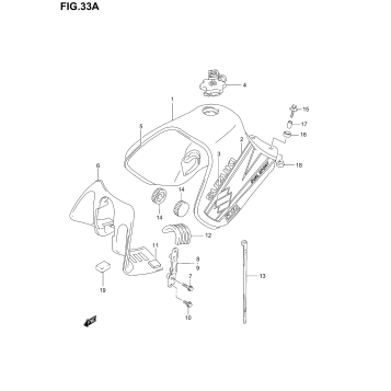 FUEL TANK (MODEL K2)