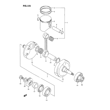 CRANKSHAFT (MODEL R/S)