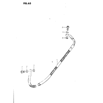 REAR BRAKE HOSE
