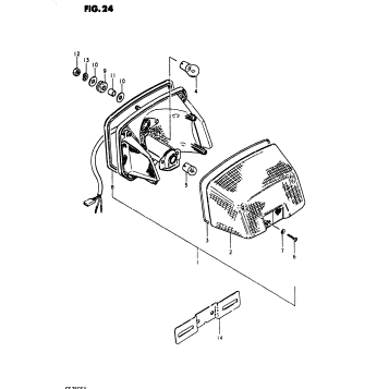 REAR COMBINATION LAMP