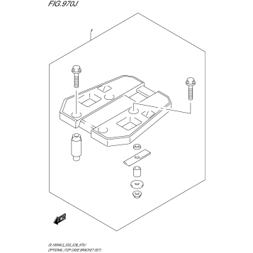 OPTIONAL (TOP CASE BRACKET SET)
