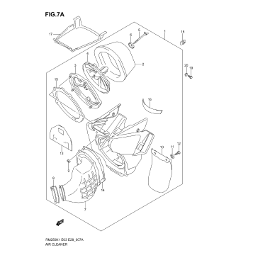 AIR CLEANER (MODEL K3/K4/K5/K6)