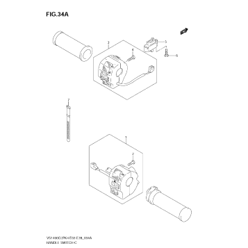 HANDLE SWITCH (VS1400K5)