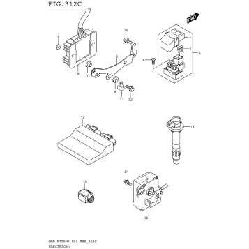 ELECTRICAL (GSX-R750M6 E33)