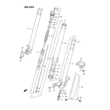 FRONT DAMPER (MODEL P)