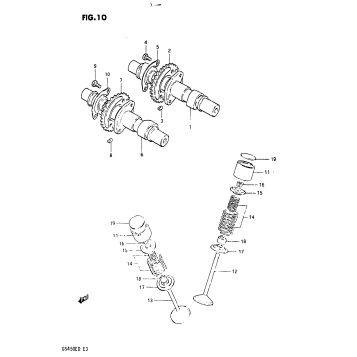 CAM SHAFT - VALVE