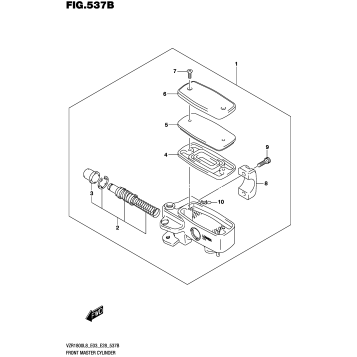 FRONT MASTER CYLINDER (VZR1800BZL8 E03)