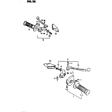 HANDLE GRIP - HANDLE SWITCH
