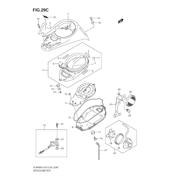 SPEEDOMETER (VL800CK7/CK8)