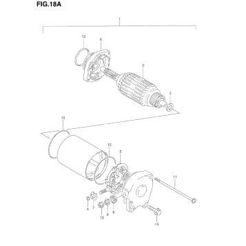 STARTING MOTOR (MODEL R/S)