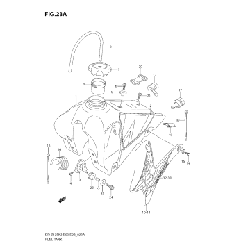 FUEL TANK (MODEL K4)
