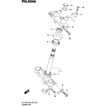 STEERING STEM (DR-Z125L9 E28)