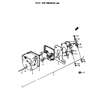REAR COMBINATION LAMP
