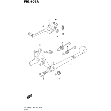 STAND (GSX1300RAL5 E03)