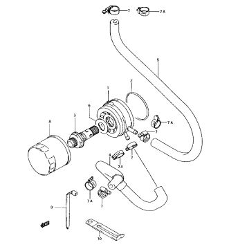 OIL COOLER - OIL FILTER