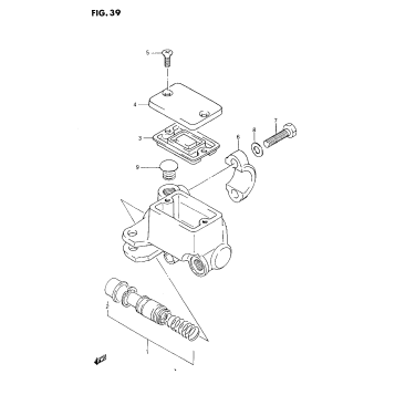 FRONT MASTER CYLINDER