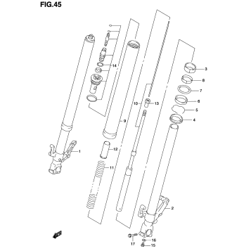 FRONT DAMPER (MODEL V)
