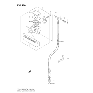 FRONT MASTER CYLINDER (MODEL K5/K6/K7/K8)