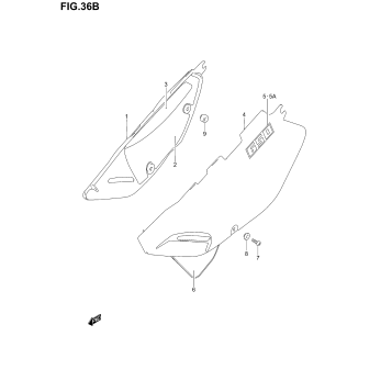 FRAME COVER (MODEL K3/K4/K5)