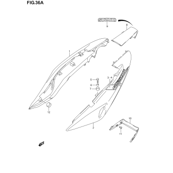 FRAME COVER (NOT FOR U.S. MARKET)