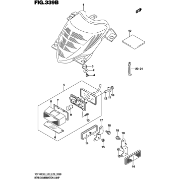 REAR COMBINATION LAMP (VZR1800BZL9 E03)