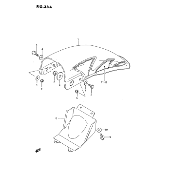 REAR FENDER (MODEL N/P/R/S)