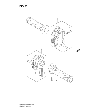 HANDLE SWITCH (AN650A L1 E33)