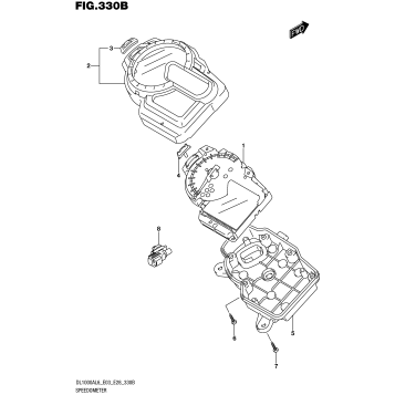 SPEEDOMETER (DL1000AL6 E28)