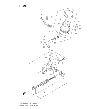 FRONT MASTER CYLINDER