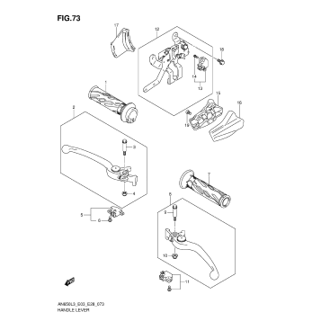 HANDLE LEVER (AN650L3 E03)