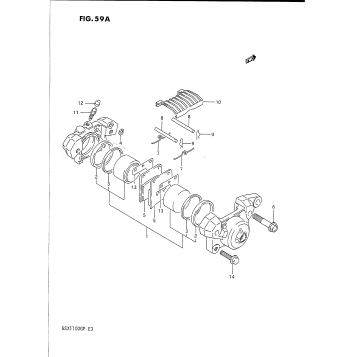 REAR CALIPER (MODEL P)