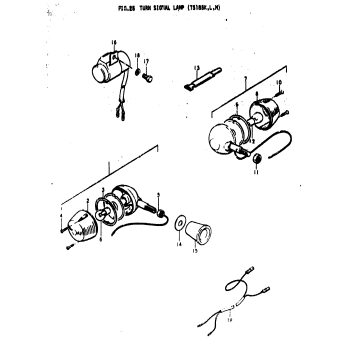 TURN SIGNAL LAMP (TS185K