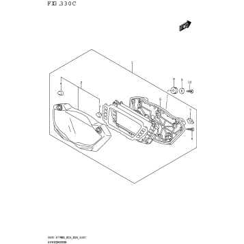 SPEEDOMETER ((GSX-S750,GSX-S750Z):(E03,E33))