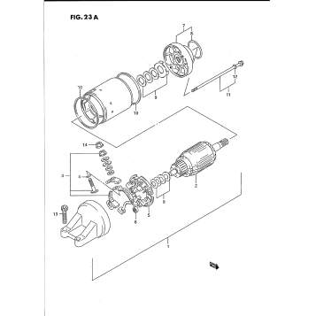 STARTING MOTOR (MODEL R/S)