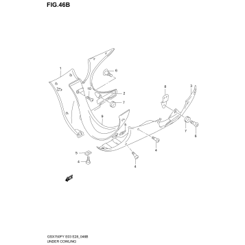 UNDER COWLING (MODEL K2/K3)
