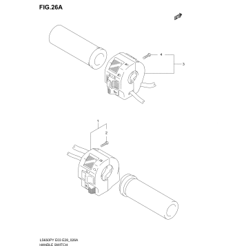HANDLE SWITCH (MODEL K4)