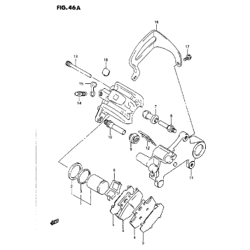 REAR CALIPER (MODEL N/P)
