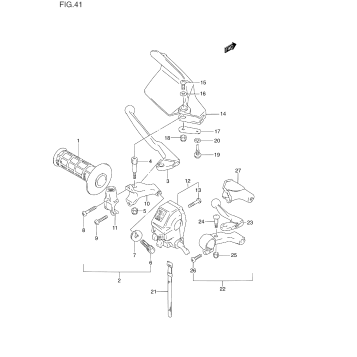 LEFT HANDLE SWITCH (MODEL L/M/N)