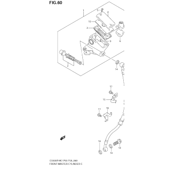 FRONT MASTER CYLINDER (GS500F)