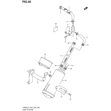 EVAP SYSTEM (VZ800L3 E33)