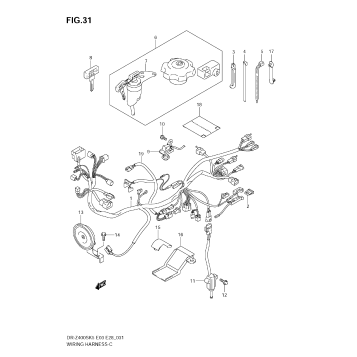 WIRING HARNESS (MODEL K5)
