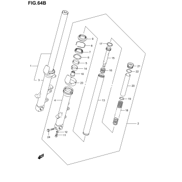 FRONT FORK DAMPER (MODEL K5)