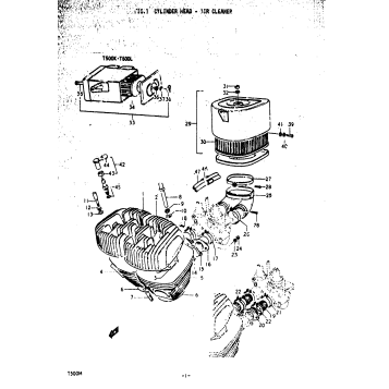 CYLINDER HEAD - AIR CLEANER