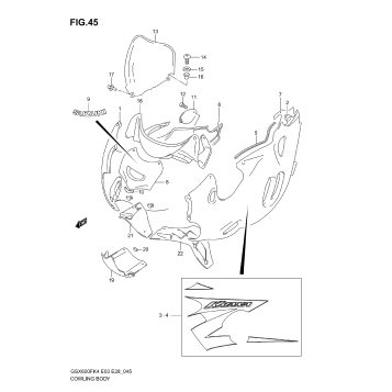 COWLING BODY (MODEL K4)