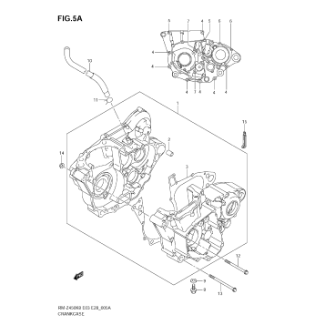 CRANKCASE (RM-Z450 L1)