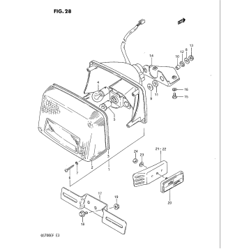 REAR COMBINATION LAMP