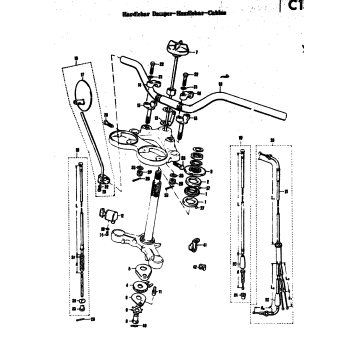 HANDLEBAR DAMPER-HANDLEBAR-CABLES