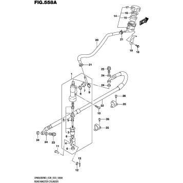 REAR MASTER CYLINDER