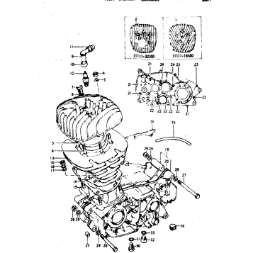 CYLINDER - CRANKCASE